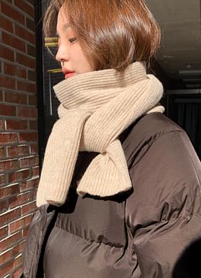 램스울 골지 머플러 (6colors)