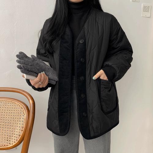 오르곤퀄팅양털패딩