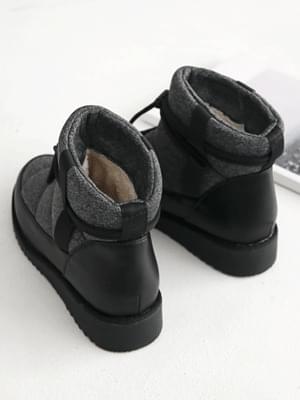 퍼니슨 스트링 키높이 패딩부츠 5cm