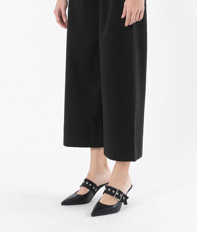 Belt strap heel