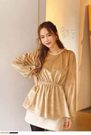 Elegant Velvet Blouse