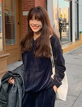 Soft velvet hood T_A