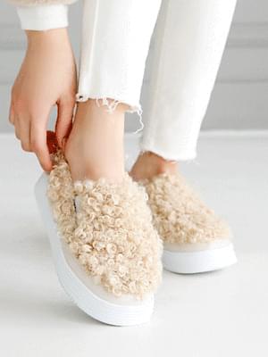 뽀글퍼 슬립온 2cm
