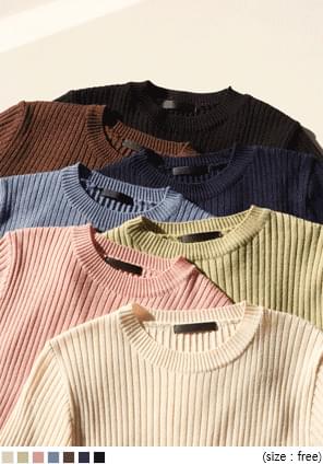 RENSO GOLGI ROUND NECK KNIT