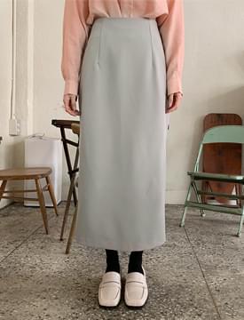 Rossi soft long skirt_C スカート
