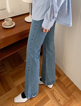 Can boots-cut denim pants_C デニムパンツ
