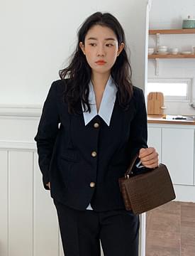 Vintage gold button jacket_C ジャケット