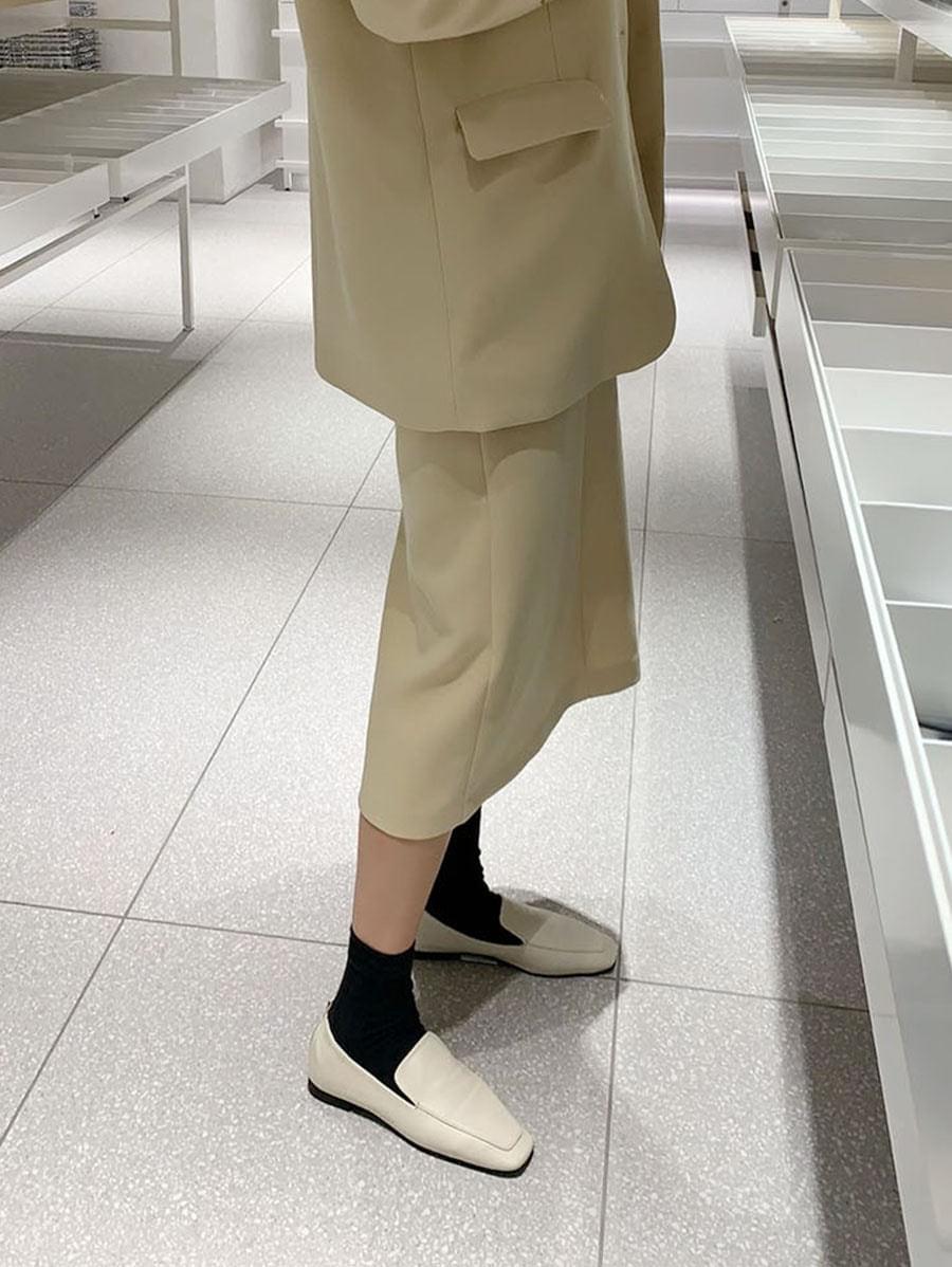 백 밴딩 로퍼