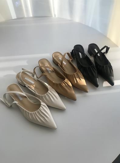 앞코 주름 shoes (*3color)