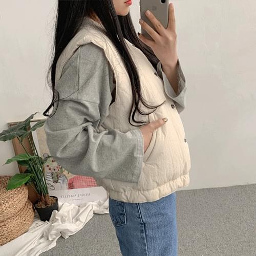 아딜패딩조끼