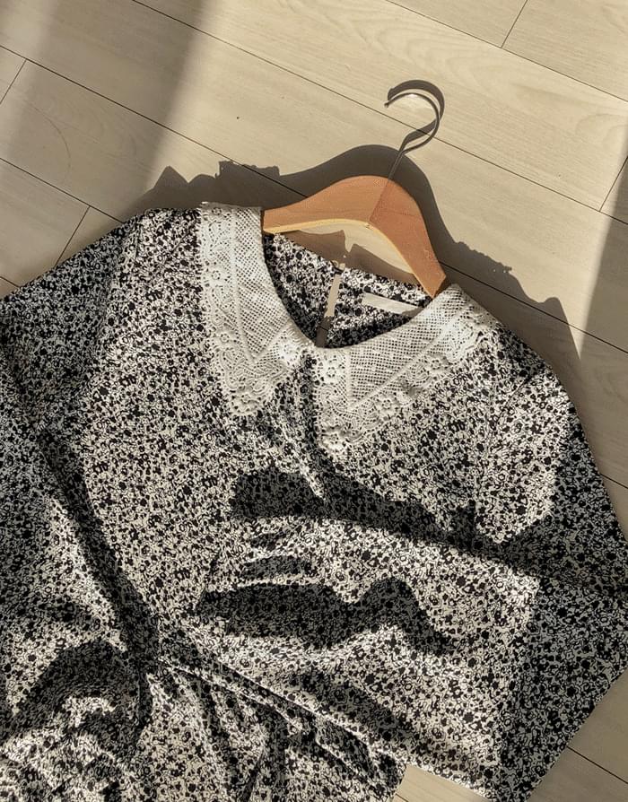 Motif Flower Dress dresses
