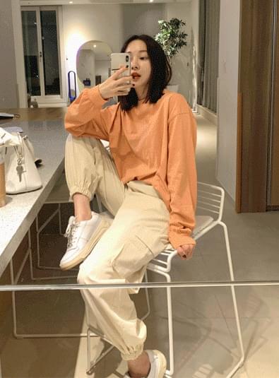 Cotton jogger pants 長褲