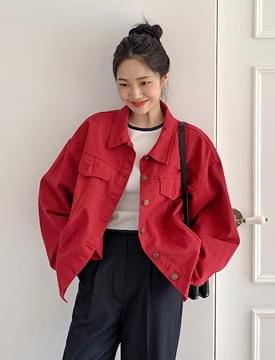 Plum casual cotton jacket_U 夾克外套