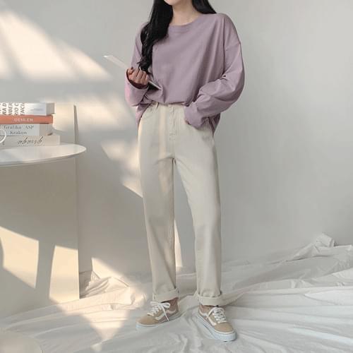 모니다잉와이드팬츠