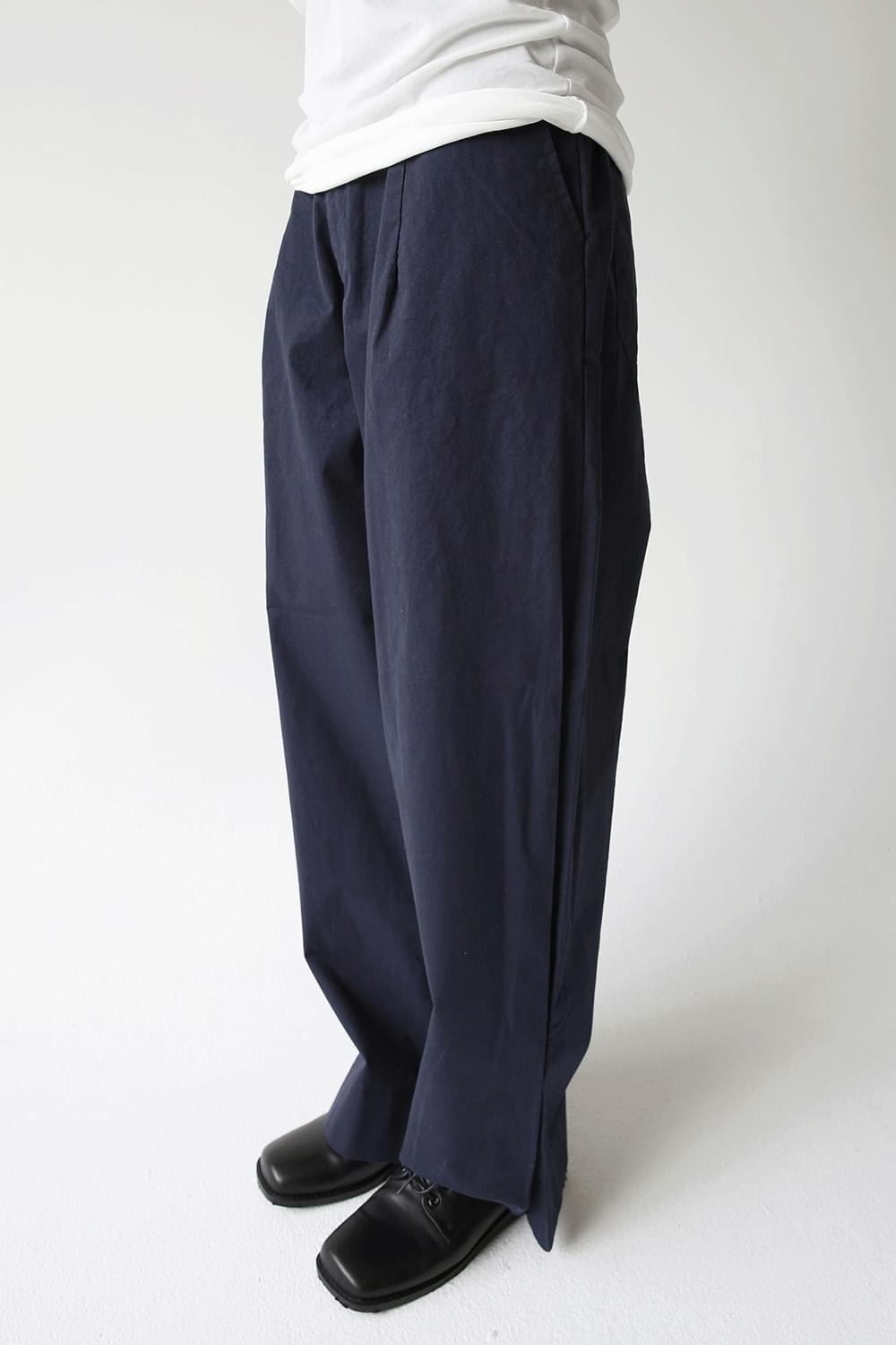 wide banding pants