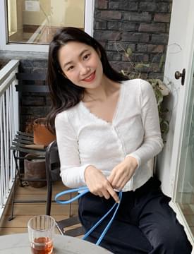 Lace golgi button cardigan_C 開襟衫 & 背心