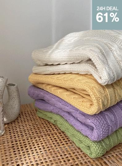 데일리 꽈베기 knit (*4color)