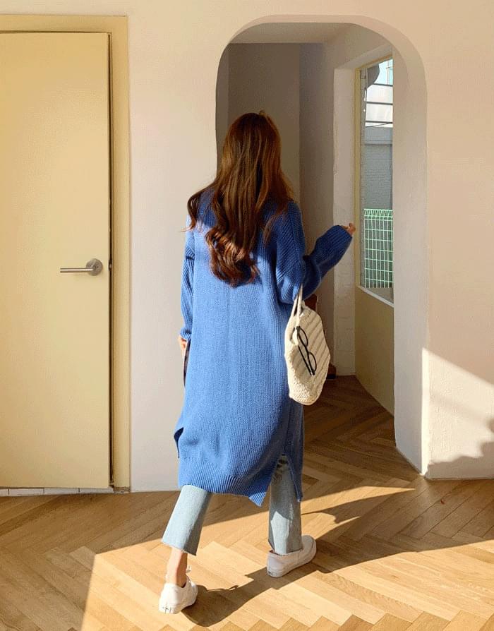 어반멜로롱니트가디건