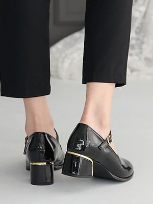메지트 메리제인 미들힐 펌프스 5cm