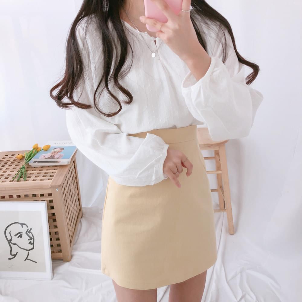 Maritel Bean Button Blouse blouses