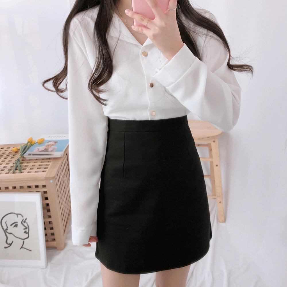 Gold ring shirt blouse blouses