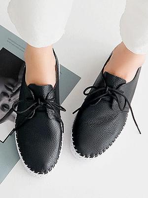 디베론 가죽 키높이 스니커즈 4cm