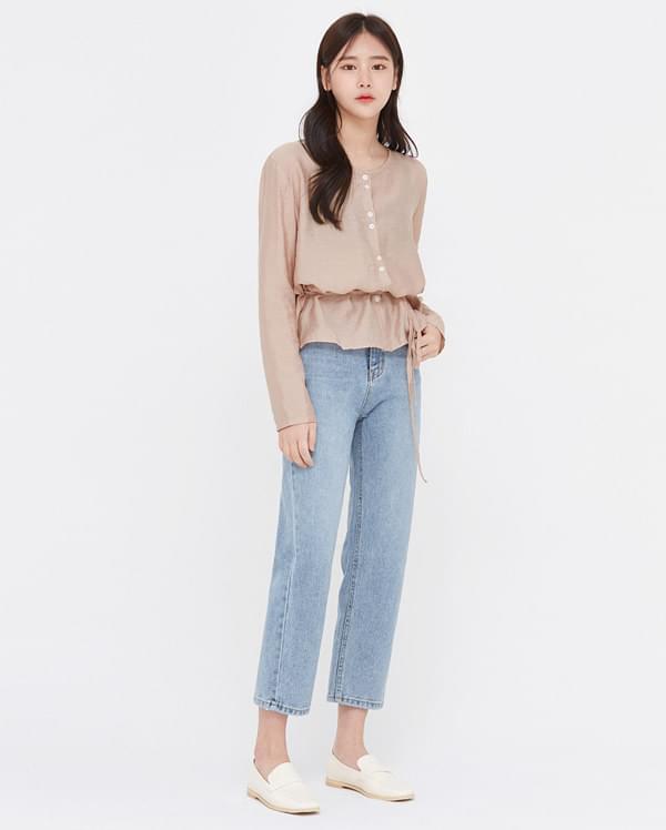 coi bright denim pants (s, m)