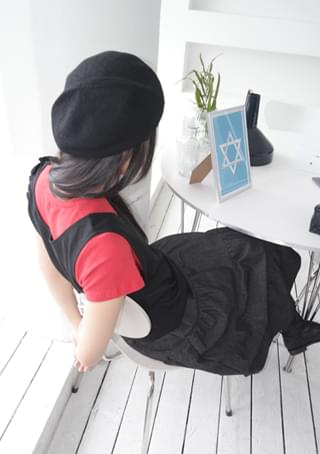 modern basic beret