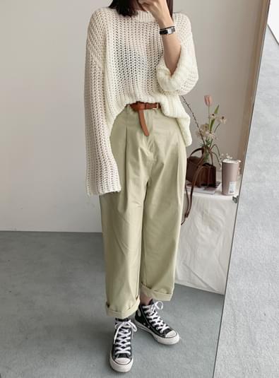 Modern pintuck pants パンツ
