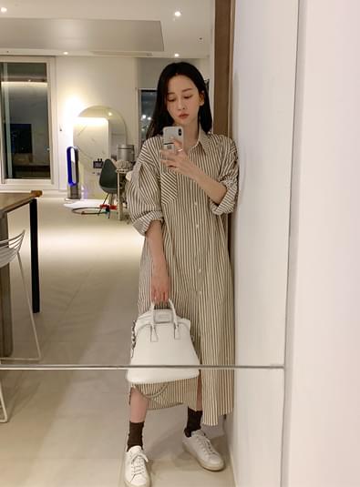 Striped long ops