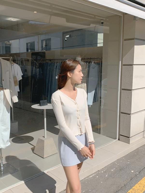 써니 프릴 가디건