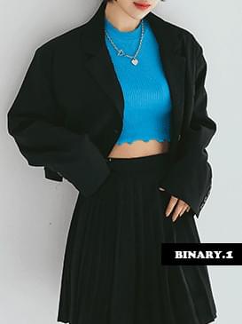 Single blanc cropped jacket 夾克外套