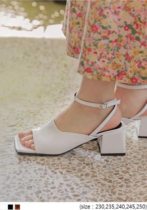 STAR SQUARE MIDDLE HEEL
