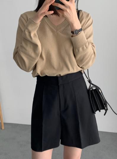 클립 핀턱 pants (*3color)