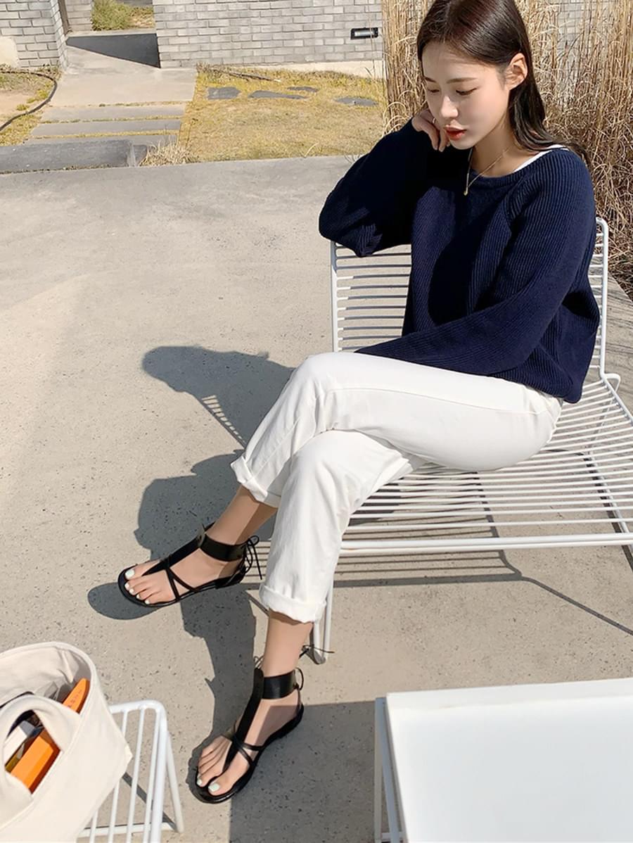헤라 스트랩 슈즈