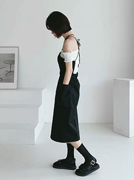 Pocket mammal midi dress