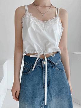 Crop Riel Laceblouse