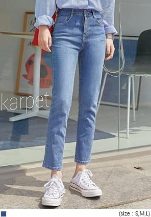 PONT SPAN STRAIGHT DENIM PANTS デニムパンツ