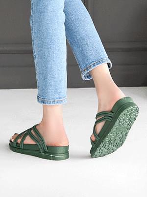 루네드 젤리 슬리퍼 4cm