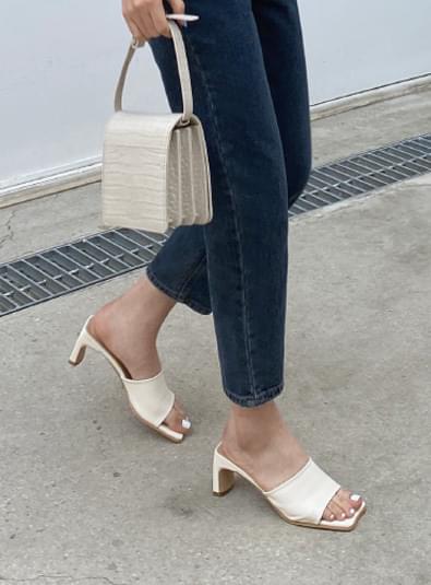 스퀘어뮬 shoes (*3color)