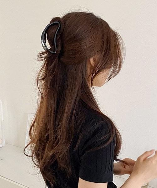 smile hair pin