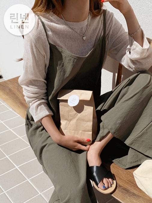 Linen MyBly Wide Jumpsuit