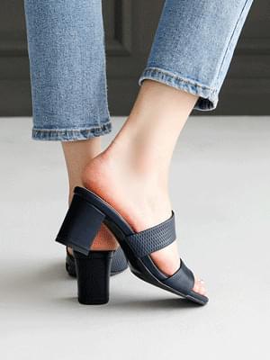 Caden Mule slippers 6 cm