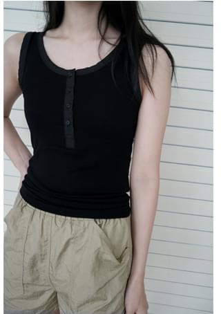 golgi button sleeveless タンクトップ