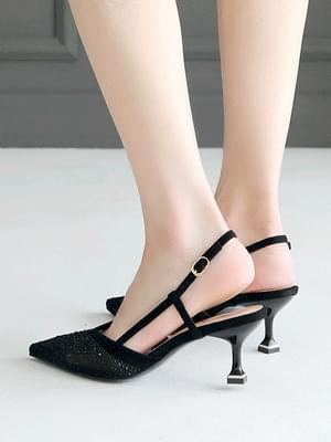 Ilpron slingback middle heel pumps 6cm