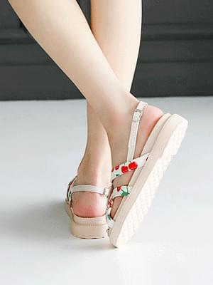 Fruit Fang Sling Bag Sandals 3cm
