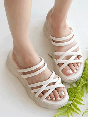 Kaetsu platform slippers 4 cm