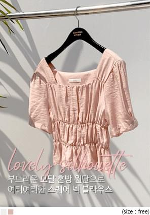 RUANA BANDING SQUARE 1/2 BLOUSE