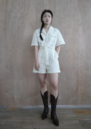 washed jump suit 洋裝