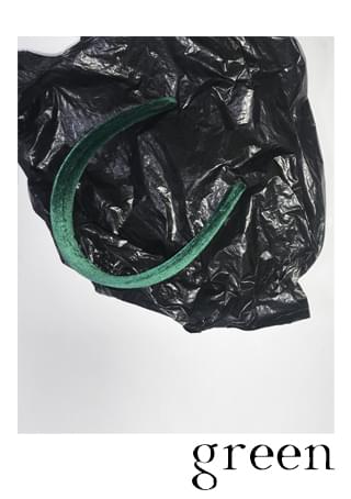 Velvet greenish hair band 配飾